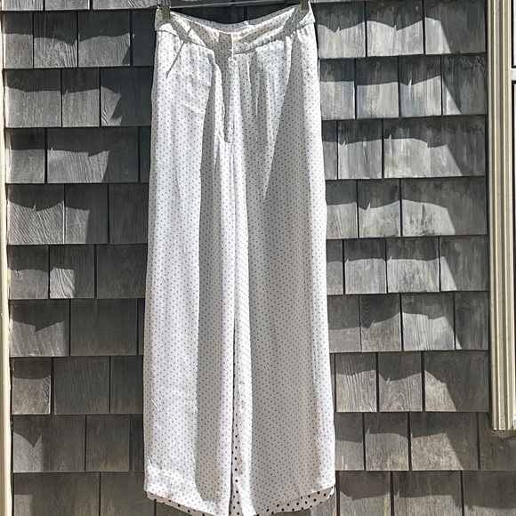 Zimmermann Polka Dot Wide Leg Pants - Picture 1 of 4